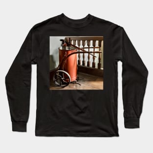 Dunham Massey-An old fire extinguisher Long Sleeve T-Shirt